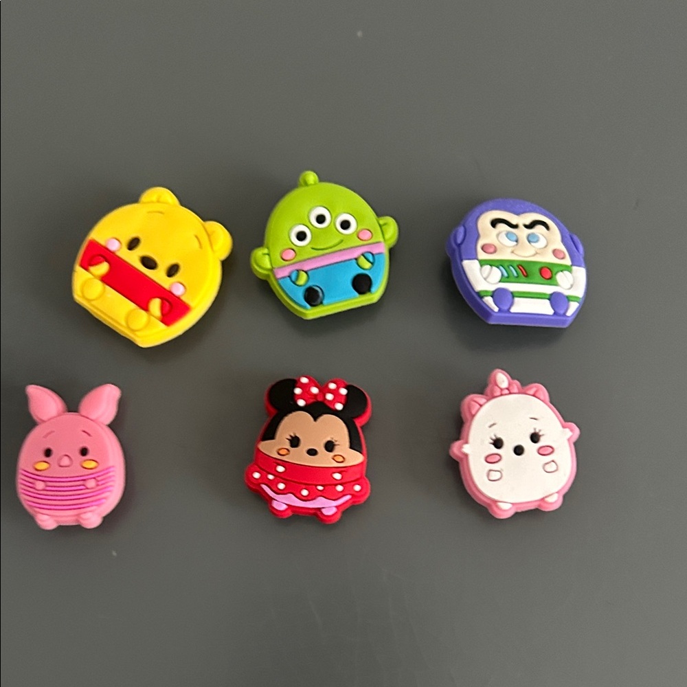 Disney Character Shoe Charms Set